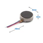 Titreşim Motoru 8mm 0834 12000 Rpm Dc 2V/5V Küçük Telefon Oyuncak Saat