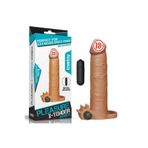 Titreşimli 76 Mm Uzatmalı Penis Kılıfı 2 Brown
