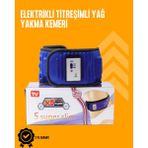 Titreşimli Masaj ve Zayıflama Kemeri - 5 Motor, 20 Mıknatıs, Ayarlanabilir Hız