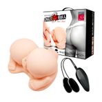 Titreşimli Real-Skin Va*jina & A*nal Mastürbatör