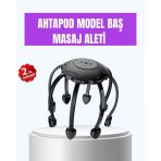 Titreşimli Saç Derisi Masaj Aleti 8 Kollu Derin Rahatlama Ve Stres Azaltma