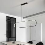 Tivat/Sarkıt Avize / 90x25 cm/Antrasit Gövde / 3 Renk Yanar / 3 Yıl Garanti