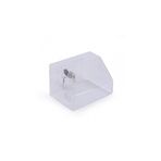 TIVIVOR Sadaka Kutusu Ve Tip Box Bahşiş Kutusu Pleksi Metal Kilitli 15X10X12