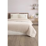 Tivoli Çift Kişilik Jakarlı Pike Takımı-4 Parça Yatak ÖRTÜSÜ-220X240 Cm-Kayısı - Bej
