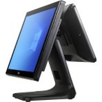 Tiwox TP-4950D 18.5" I5 5.nesil 8gb 128GB Endüstriyel Pos Pc + 13.2" 2.ekran - Siyah