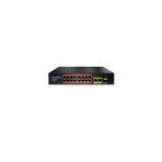 Tıwox Tp-G1621sfp-Poe300w 16 Port Gıgabıt+2Xgb Rj45+1Xsfp Uplınk Poe Rackmount Swıtch (Realtek Chıps