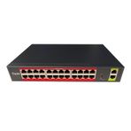 Tiwox TP-G2420-POE300W 24 Port 10/100 +2 Port Gigabit Sfp Poe Rac Switch