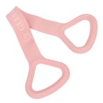 Tixiyu Figür 8 direnç bandı, kol-sırt, omuz egzersizi, elastik ip, streç fitness bandı, ayak, bacak, el uzatıcı, kol egzersiz aleti, yoga, pilates, esneme, fizyoterapi,