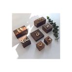 Tiydem Ahşap takı sergileme podyumu, takı düzenleyici stand, yüzük, bilezik, küpe sergileme standları SET 1
