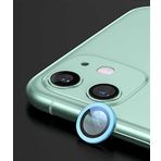 Tiyen Apple iPhone 12 Mini ile Uyumlu Lens Kamera Koruyucu Cam, HD Kalite, Çerçeveli, Tempered Glass, Kolay Kurulum, Mavi