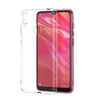 Tiyen Huawei Y7 Prime 2019 Kılıf Zore Kamera Korumalı Süper Silikon Kapak - Renksiz