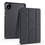 Tiyen Xiaomi Redmi Pad SE 8.7 ile Uyumlu Kılıf Kalem Bölmeli Tri Folding Katlanabilir Standlı PU Deri Yumuşak Silikon, Tablet Kapak [Akıllı Kapak, Uyku Modlu] - Siyah