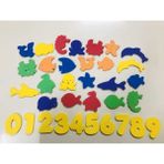 TJ093-24 Adet Tarzı Bebek Banyo Oyuncakları Sevimli Kaplan Panda Ağ Fileli Oyuncak Saklama Çantası Güçlü Emiş Kupaları Banyo Oyun Çantası Banyo Düzenleyici Su Oyuncakları Çocuklar Için (Yurt Dışından) - Renkli