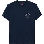 Tjm Reg Sıgn Cıty Tee Ext Erkek Mavi T-Shirt - DM0DM22120 - L