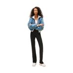 TJW İspanyol Paça Kadın Siyah Tayt DW0DW22110BDS