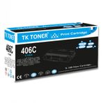 Tk Toner Tk CLT406-CLT-C406 Mavi Toner 1k