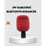 TKÇ Bluetooth 5.1 Kablosuz Hoparlör – Güçlü Bas, Fm Radyo ve Çoklu Giriş Destekli
