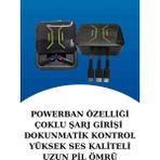 TKÇ Dijital Göstergeli Bluetooth Kulaklık ve Bildirim Görebilen Akıllı Saat Alarm ve Titreşim