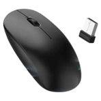 TKÇ Ergonomik Tasarım Kablosuz Siyah Mouse Hassas Uzun Ömürlü - Renkli