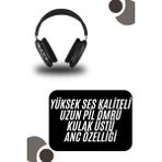 TKÇ Kulak Üstü Kablosuz Bluetooth Kulaklık Yumuşak Süngerli Sd Kart Girişli - Renkli