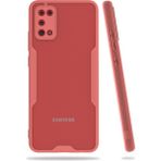 TKÇ Mey Ithalat® Samsung Galaxy A02S Kılıf Platin Silikon - Pembe