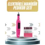 TKÇ Protez Tırnak Ayak Nasır ve Tırnak Mantar Makinesi Elektrikli 12V Tırnak Törpü Seti