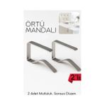 TKÇ Tkcls- 2'li Masa Örtüsü Klipsi - Metal Masa Kelepçesi Masa Örtüsü Sabitleyici 722498
