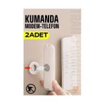TKÇ Tkcls- Mıknatıslı Çok Amaçlı Kumanda Telefon Tutucu 2 Adet 721182 - Çok Renkli