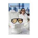 TKÇ Tkcls- Premium Gece ve Gündüz Görüş Kadın Sürüş Gözlüğü - Anti-Refle Lüks Tasarım 722