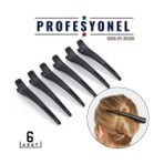TKÇ Tkcls- Saç Klipsi Toka 6 Adet Absolute Design 718287