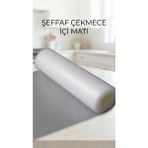 TKÇ Tkcls- Şeffaf Kaydırmaz Raflık Koruyucu Pvc Dolap Içi Çekmece Örtüsü 45X300CM - 1 - Renkli