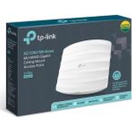 TKÇ Tp-Lınk Omada EAP225 AC1350 Dual Band Wıfı 1xgbıt RJ45 450MBPS/2.4GHZ Tavan Tipi Access Poınt (Poe - Beyaz