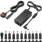 TKDY 24V 2.5A AC DC Adaptör 60W Güç Kaynağı, LED Şerit Işığı, 3D Yazıcı, LCD Monitör, 5.5 x 2.5 mm ve 11 PCS DC Konnektörlü, 24 Volt 0-2500mA Cihazlarla Uyumlu