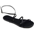 Tkees TK-8006Z Siyah Kadın Sandalet