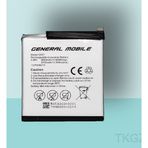 Tkgz - General Mobile Gm 9 Plus Batarya Pil Orijinal Sıfır