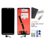 Tkgz - Huawei Mate 10 Lite Uyumlu Lcd Ekran Dokunmatik Orijinal Siyah + B-7000 + Tamir Seti