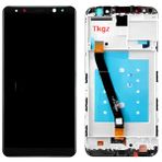 Tkgz - Huawei Uyumlu Mate 10 Lite Lcd Ekran Dokunmatik -A- Kalite Çıtalı Siyah