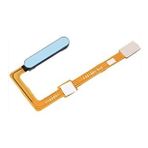 Tkgz Huawei Uyumlu P smart PRO 2021 Parmak İzi Okuyucu Flex MAVİ