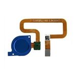 Tkgz Huawei Y7 2018 Parmak İzi Okuyucu Flex MAVİ