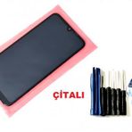 Tkgz Huawei Y7 2019 Lcd Ekran Dokunmatik Sıyah (Cıtalı Tamır Setı)