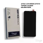 Tkgz Samsung Galaxy A52 - Sm-A525 Uyumlu Lcd Ekran Dokunmatik Service Pack Lcd Ekran - Full Çıtalı Mavi