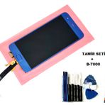 Tkgz Xiaomi Mi 6 lcd Ekran Dokunmatik ORJİNAL (B-7000+Tamir Seti) MAVİ