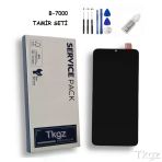 Tkgz Xiaomi Redmi K50 Geming Uyumlu Lcd Ekran Dokunmatik Service Pack Lcd Ekran + B-7000 + Tamir Seti