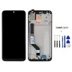Tkgz - Xiaomi Redmi Note 7 Lcd Ekran Dokunmatik Siyah Full Çıtalı + Tamir Kiti