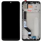 Tkgz - Xiaomi Redmi Note 7 Lcd Ekran Dokunmatik Siyah Full Çıtalı