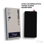 Tkgz Xiaomi Redmi Note 9S Uyumlu Lcd Ekran Dokunmatik Service Pack Lcd Ekran - Full Çıtalı Mavi