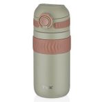 Tkk 450 Ml Yesil Cocuk Ve Yetiskin Paslanmaz Celik Termos Matara - Kahve Termosu