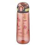 TKK 550ml Pipetsiz Taşıma Askılı Süzgeçli Tritan Çocuk Su Matarası (Turuncu)