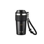 TKK 630ml Pipetli/Pipetsiz Kullanım Askılı Paslanmaz Çelik Termos Kahve Mug Matara