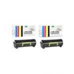 Tkprint Lexmark Mx711dhe Mx810de 62D5h00 Siyah 2 Adet 25000 Sayfa Muadil Toner